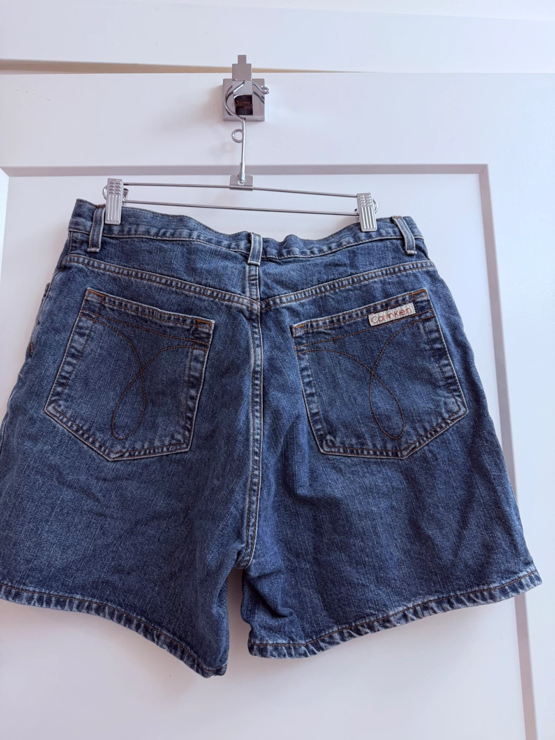 Calvin Klein Denim Shorts - Size 12 - photo 2