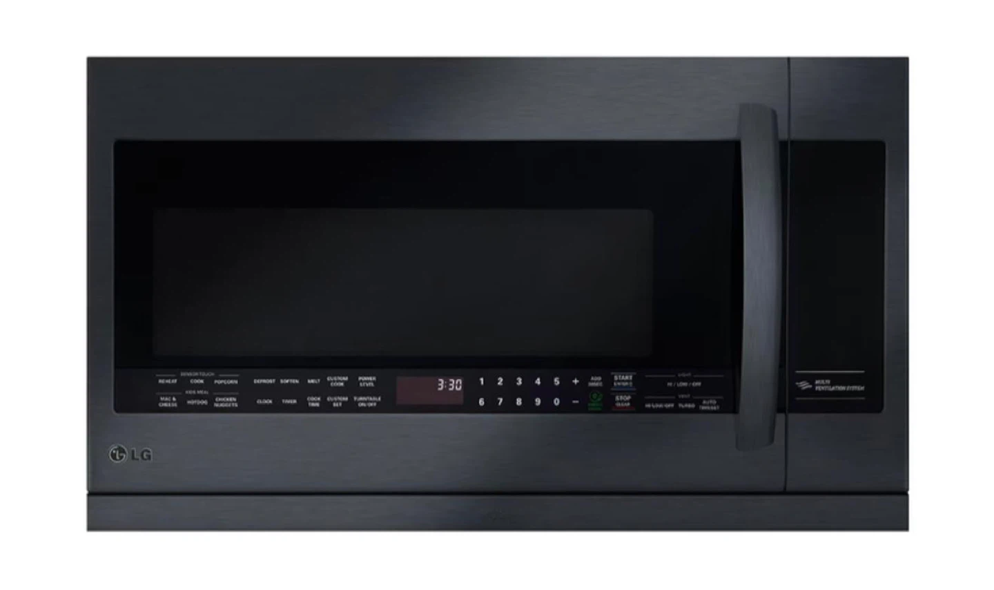 LG Over-the-Range Microwave - Black Stainless Steel