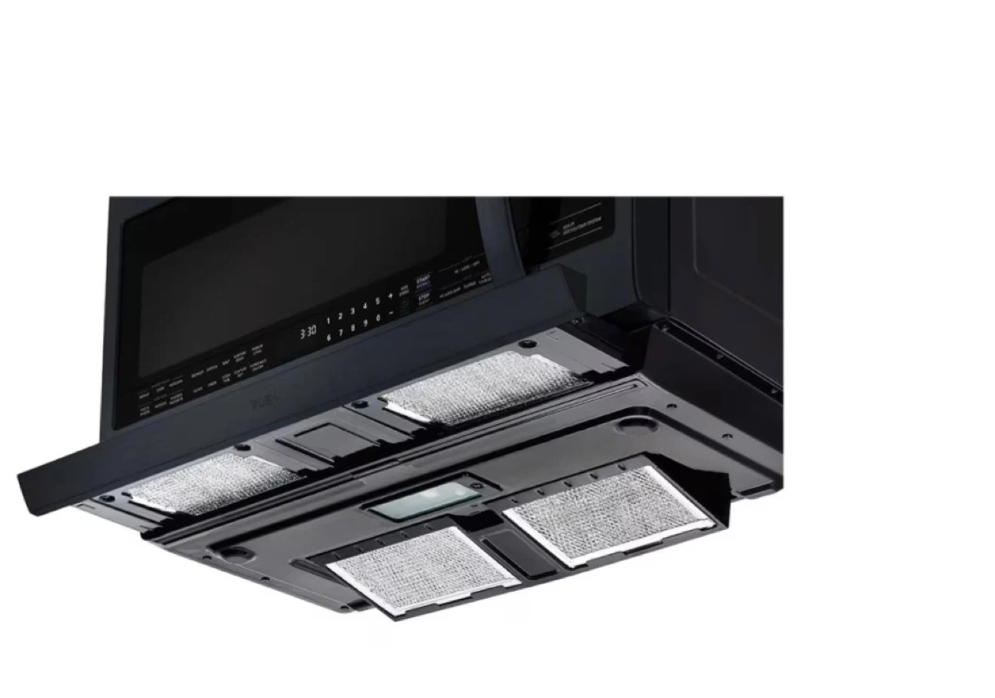 LG Over-the-Range Microwave - Black Stainless Steel - photo 2