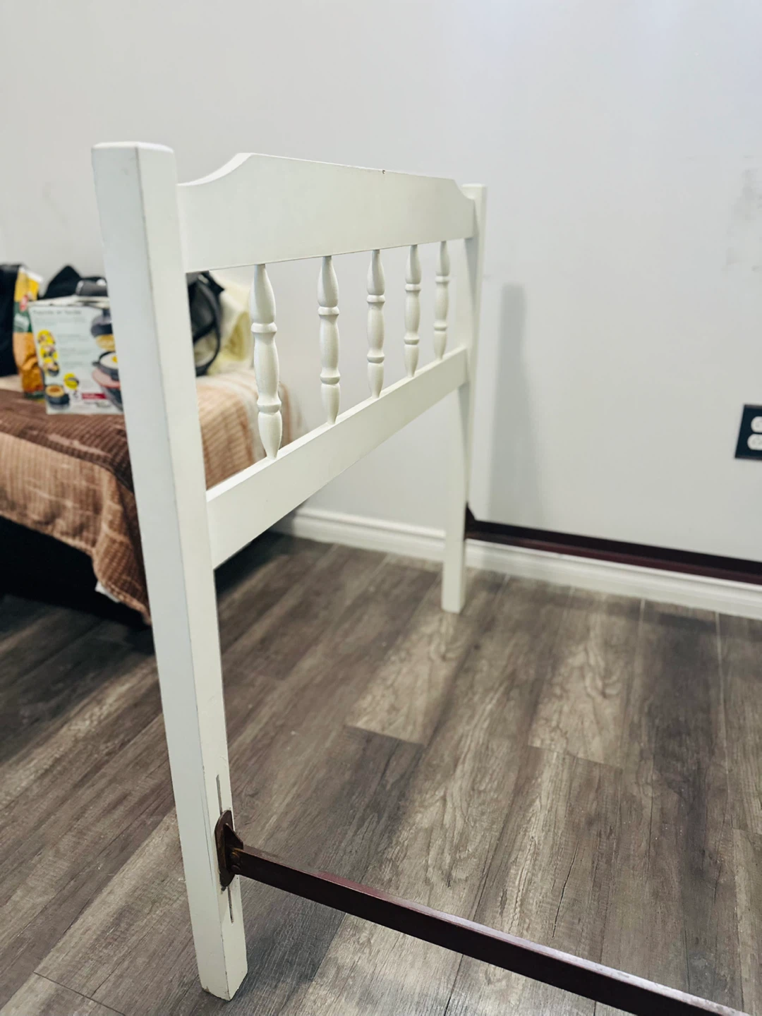 White Bed Frame - photo 2