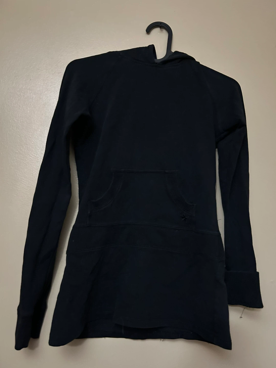 Girls Black Hoodie size 10/12