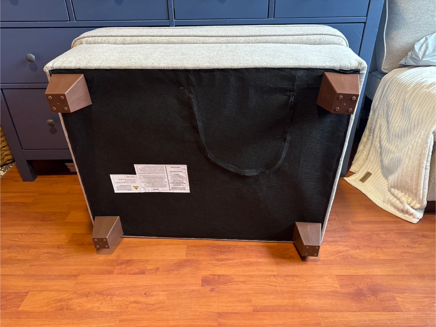 Light grey Ottoman - photo 3