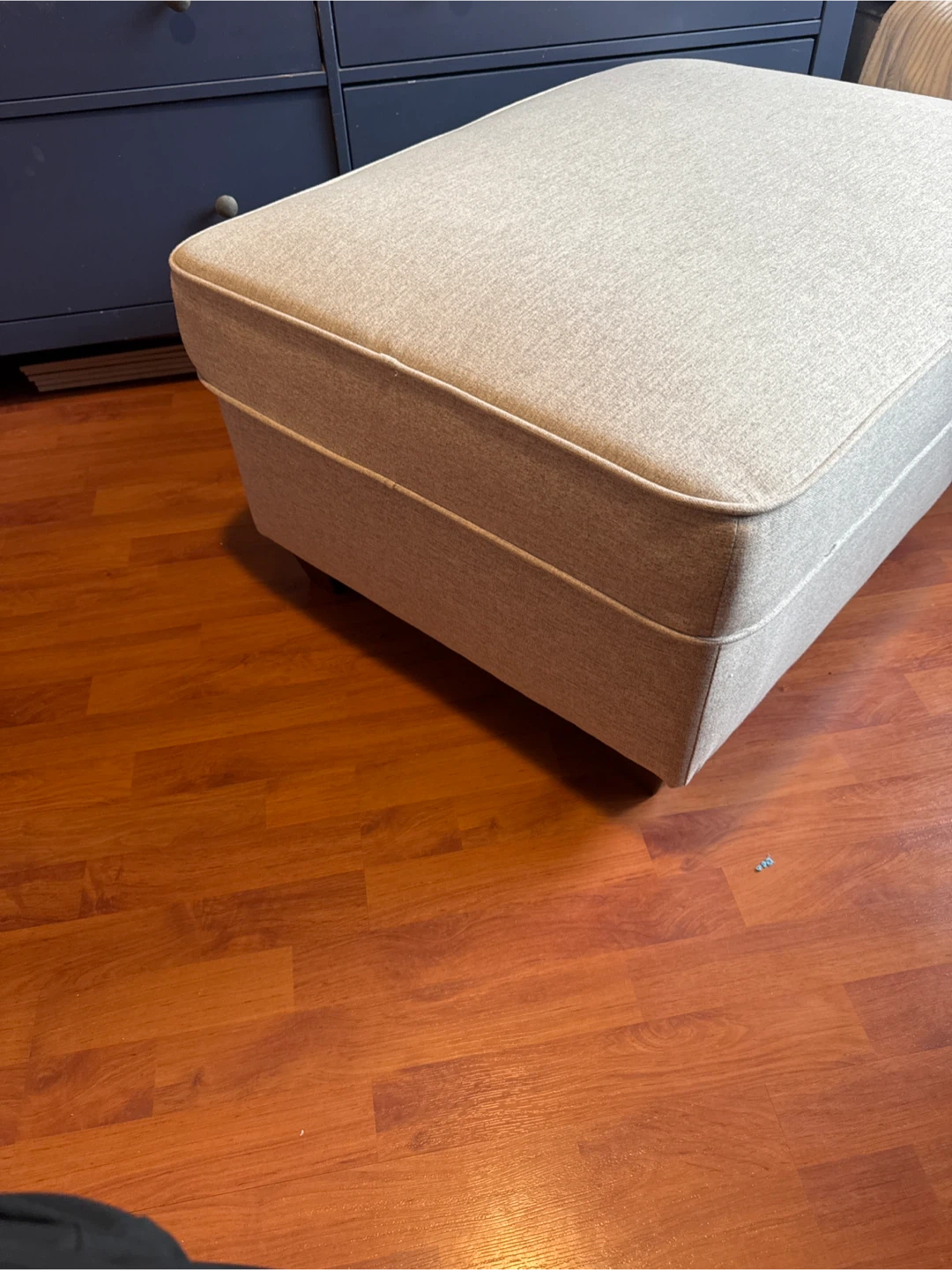 Light grey Ottoman - photo 2