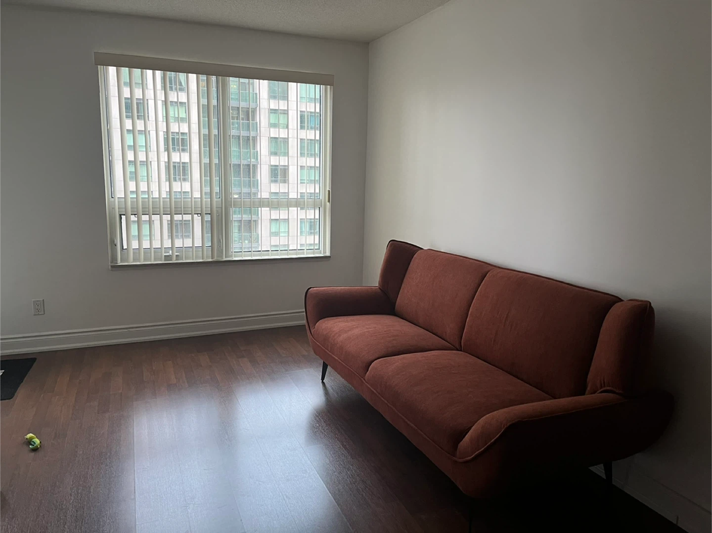 Orange Mid-Century Modern Sofa