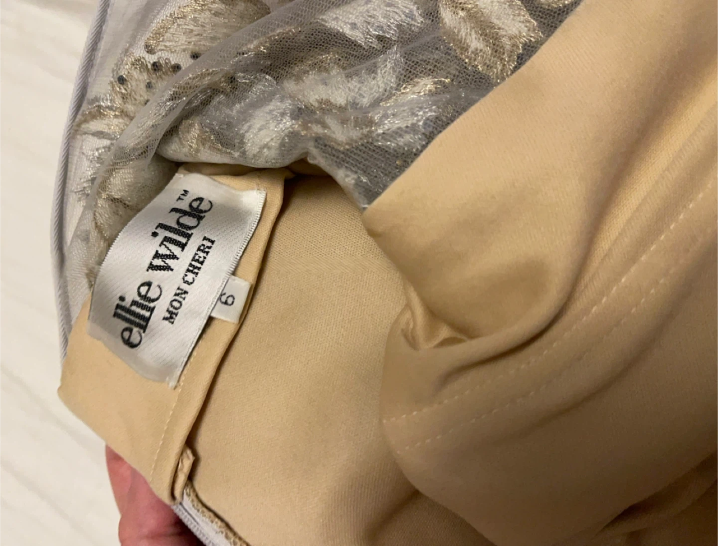 Ellie Wilde Mon Cheri Gown - Size 6