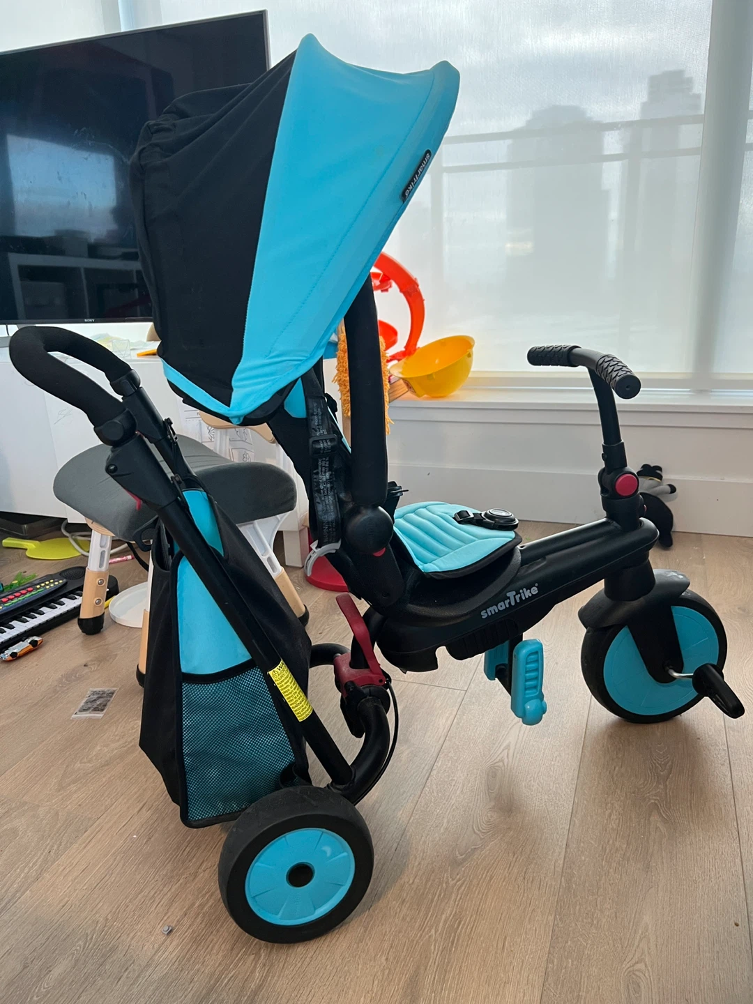 Smart Trike 3-in-1 Toddler Tricycle - Blue - photo 3
