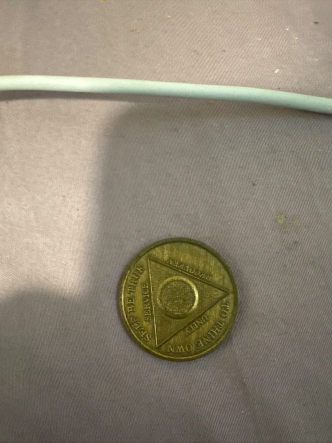 Alcoholics Anonymous AA Bronze Medallion