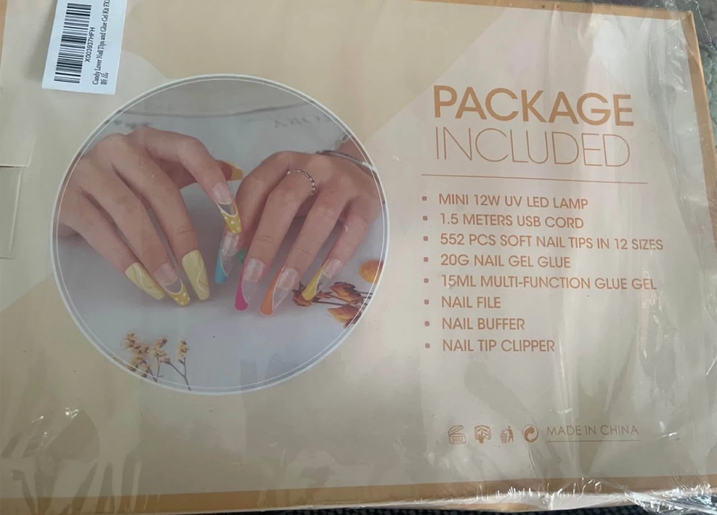 Candy Lover Nail Tips & Glue Gel Kit - photo 2