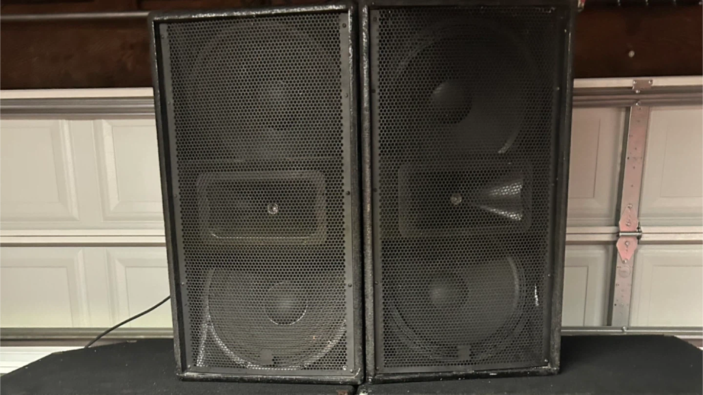 Jbl JRX 100 speakers