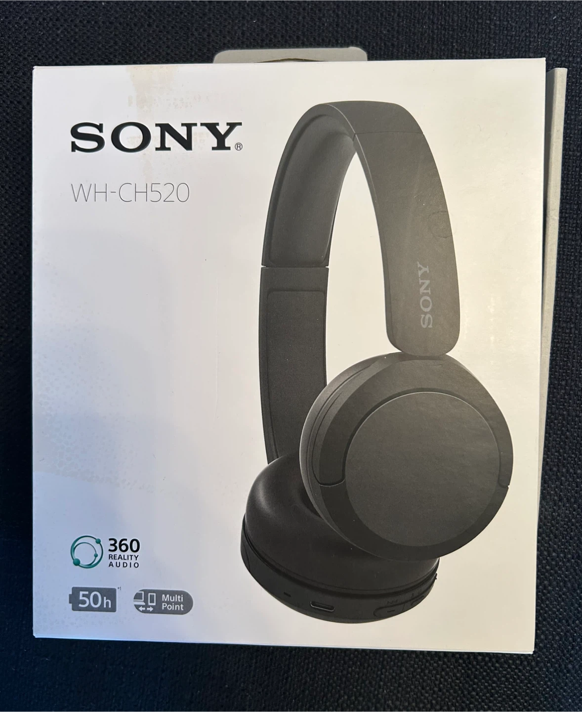 Sony WH-CH520 wireless headphones - brand new
