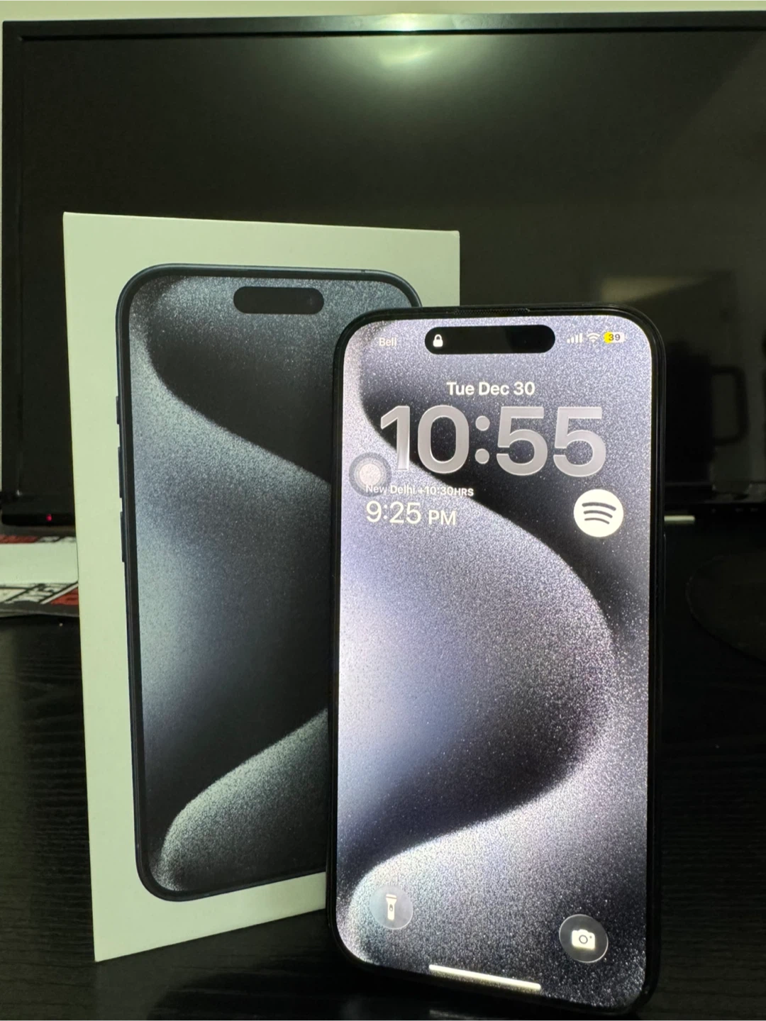 iPhone 15 Pro - 128GB - Blue/Natural Titanium - photo 3