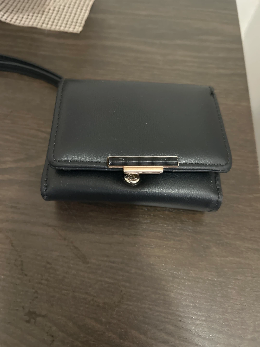 Black Trifold Wallet