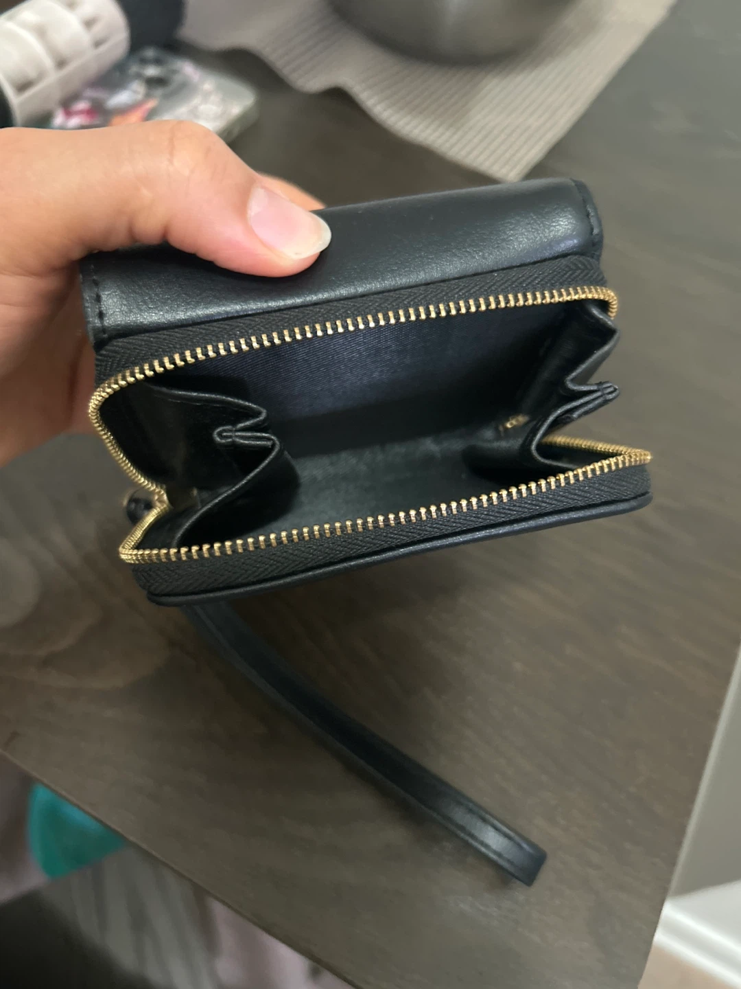Black Trifold Wallet - photo 3