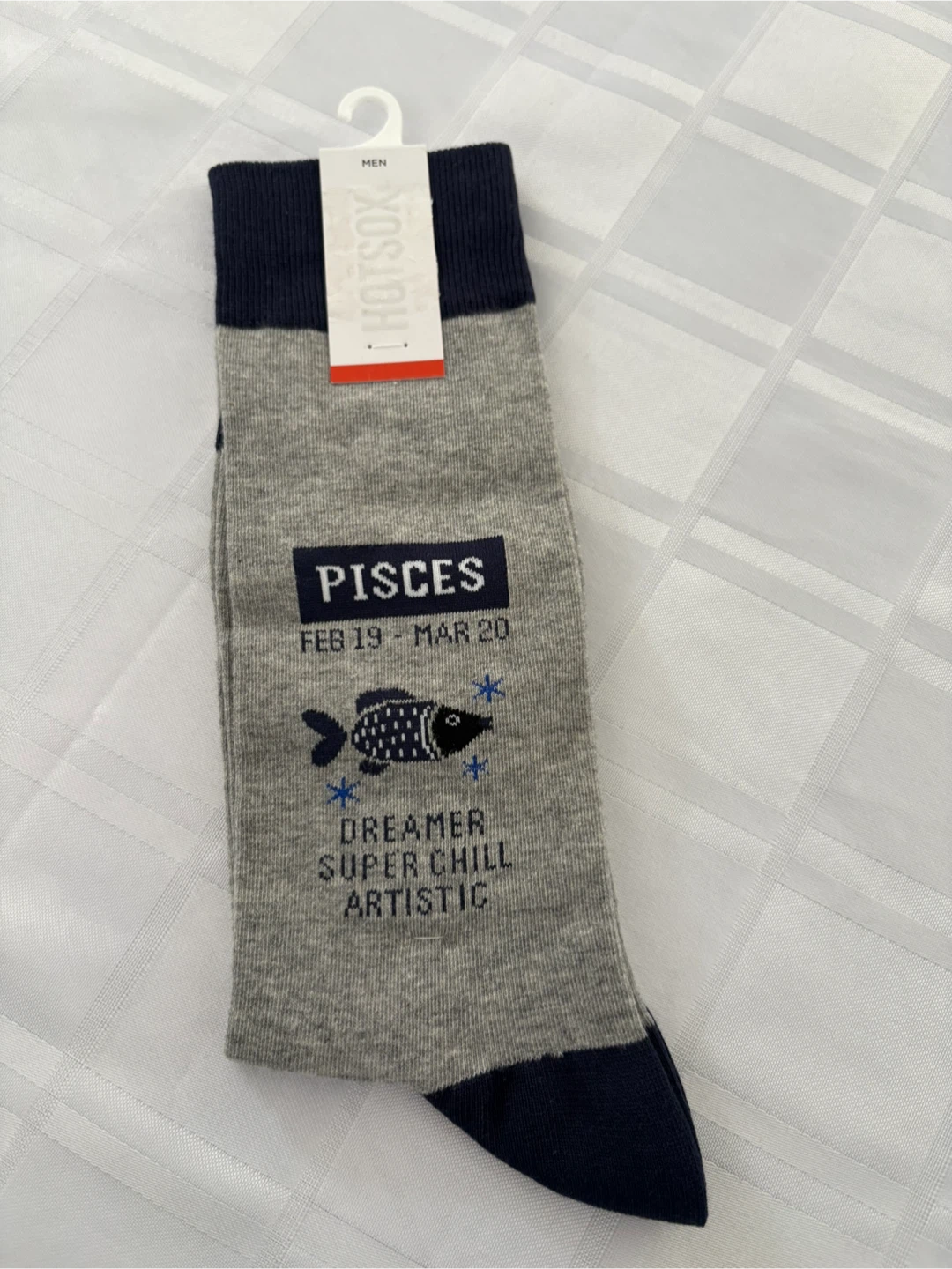 Hotsocks Pisces Grey Socks
