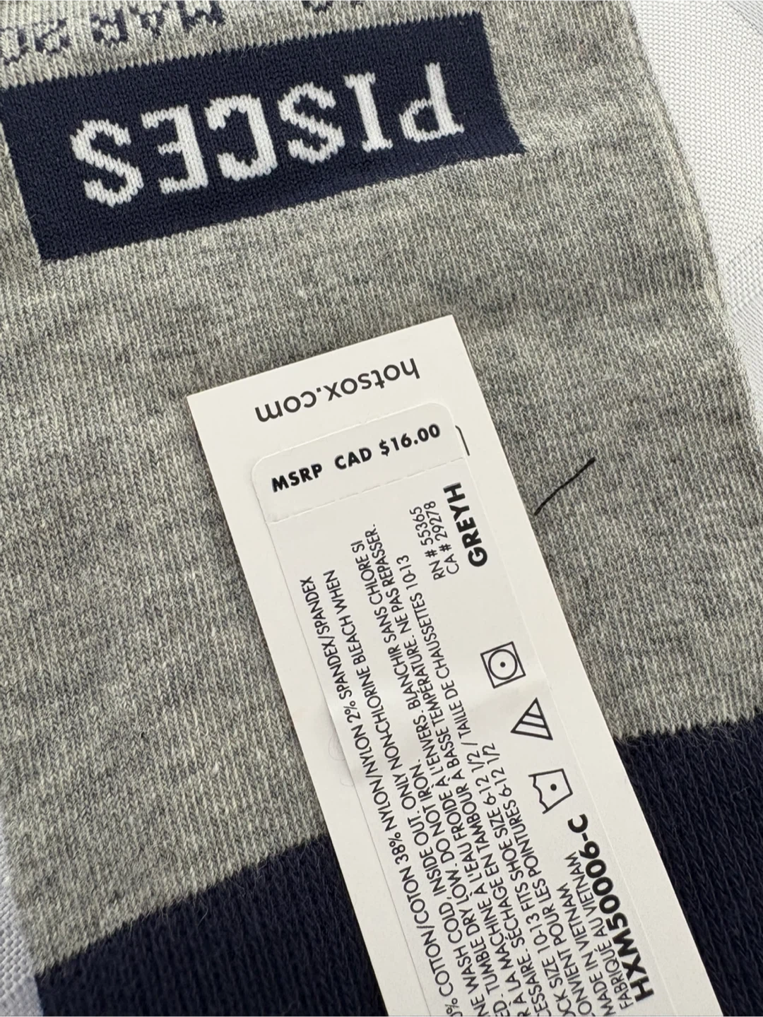 Hotsocks Pisces Grey Socks - photo 3