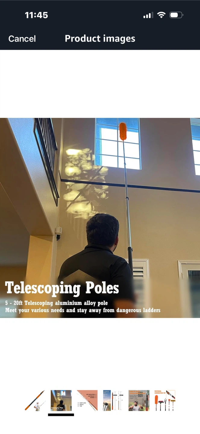 Heavy Duty Telescoping Pole 5-20ft - photo 4