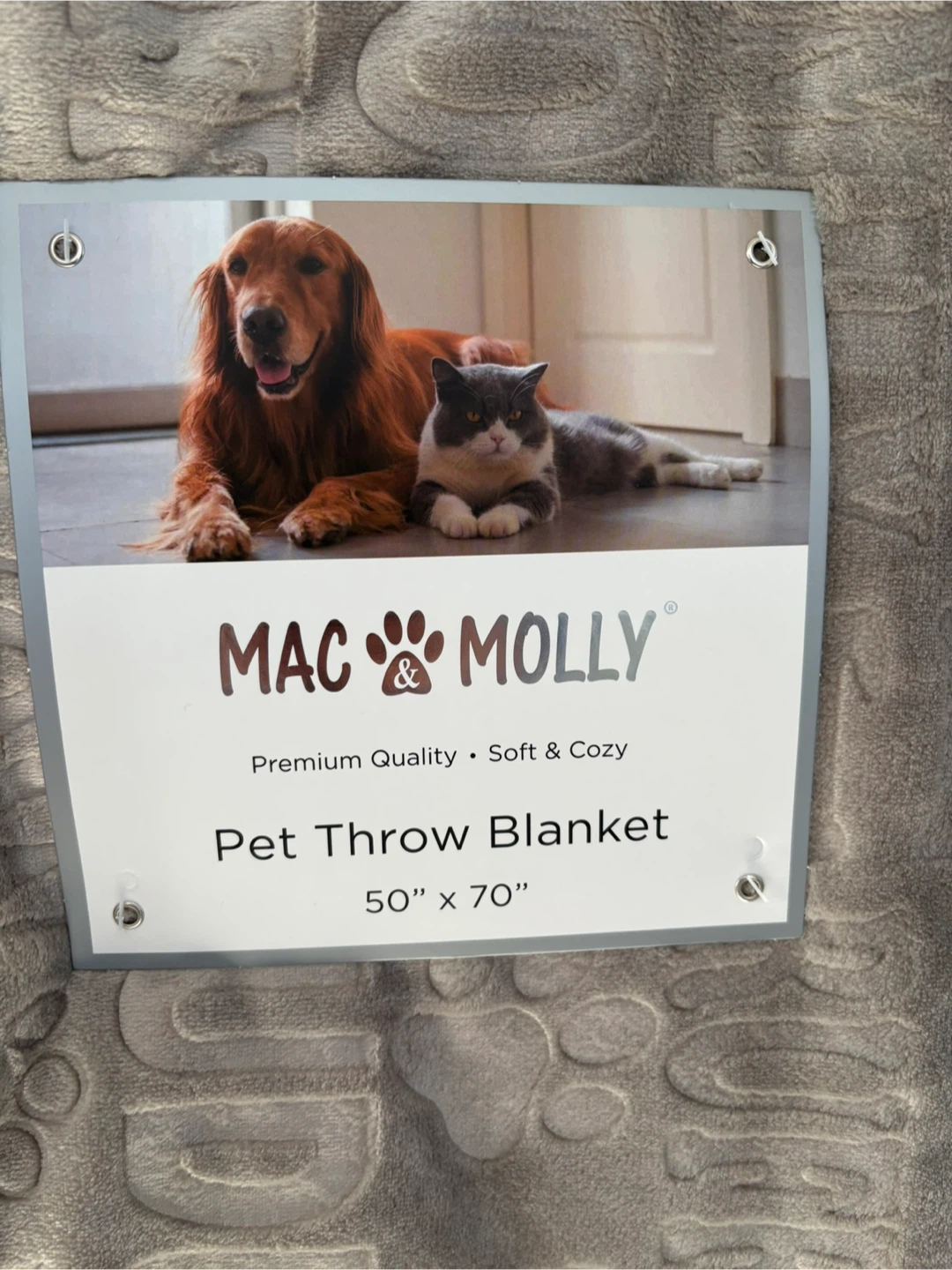 Mac & Molly Pet Throw Blanket - 50" x 70" - photo 5