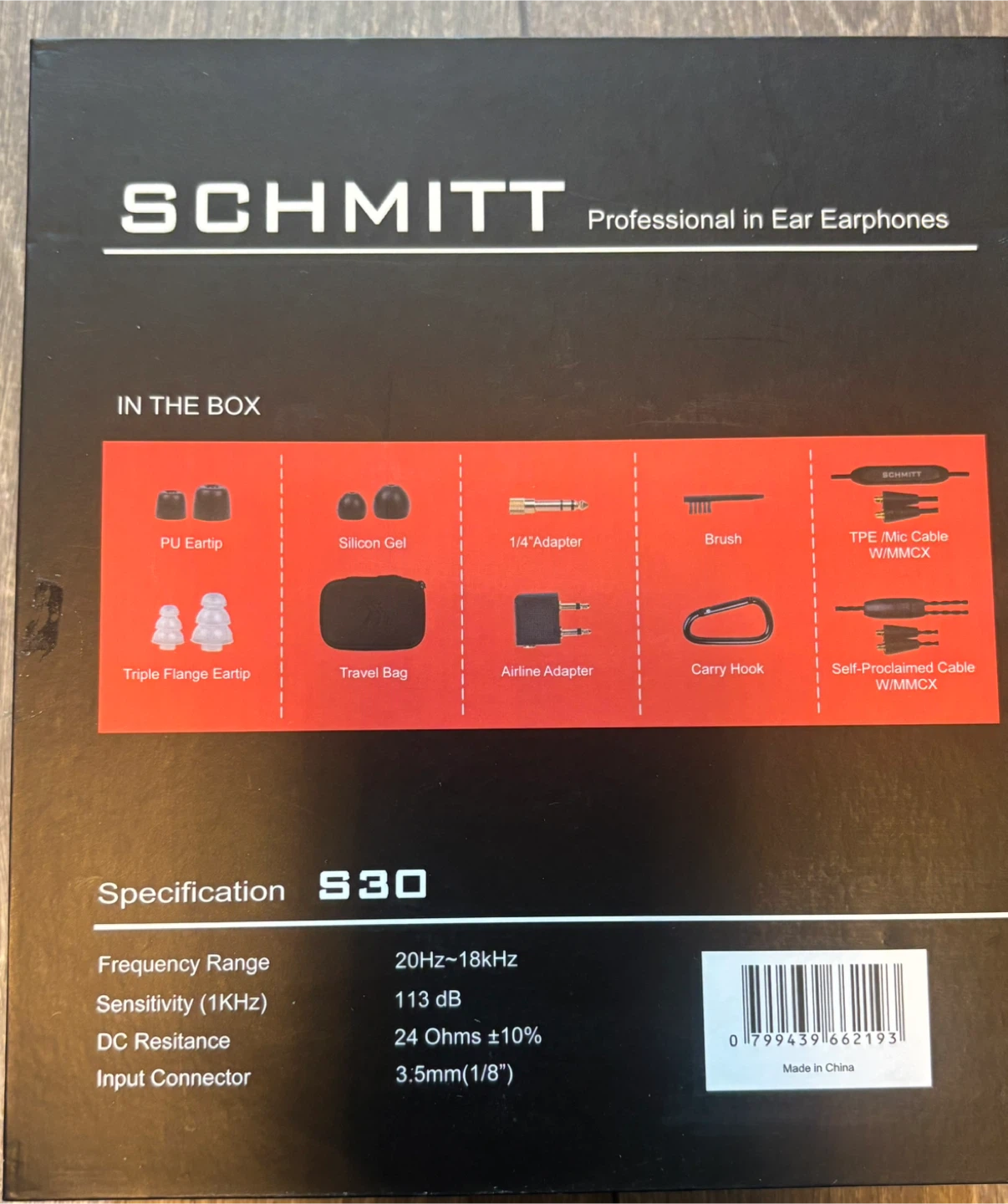 Schmitt S30 Professional in Ear Earphones ($260 in store) - photo 4