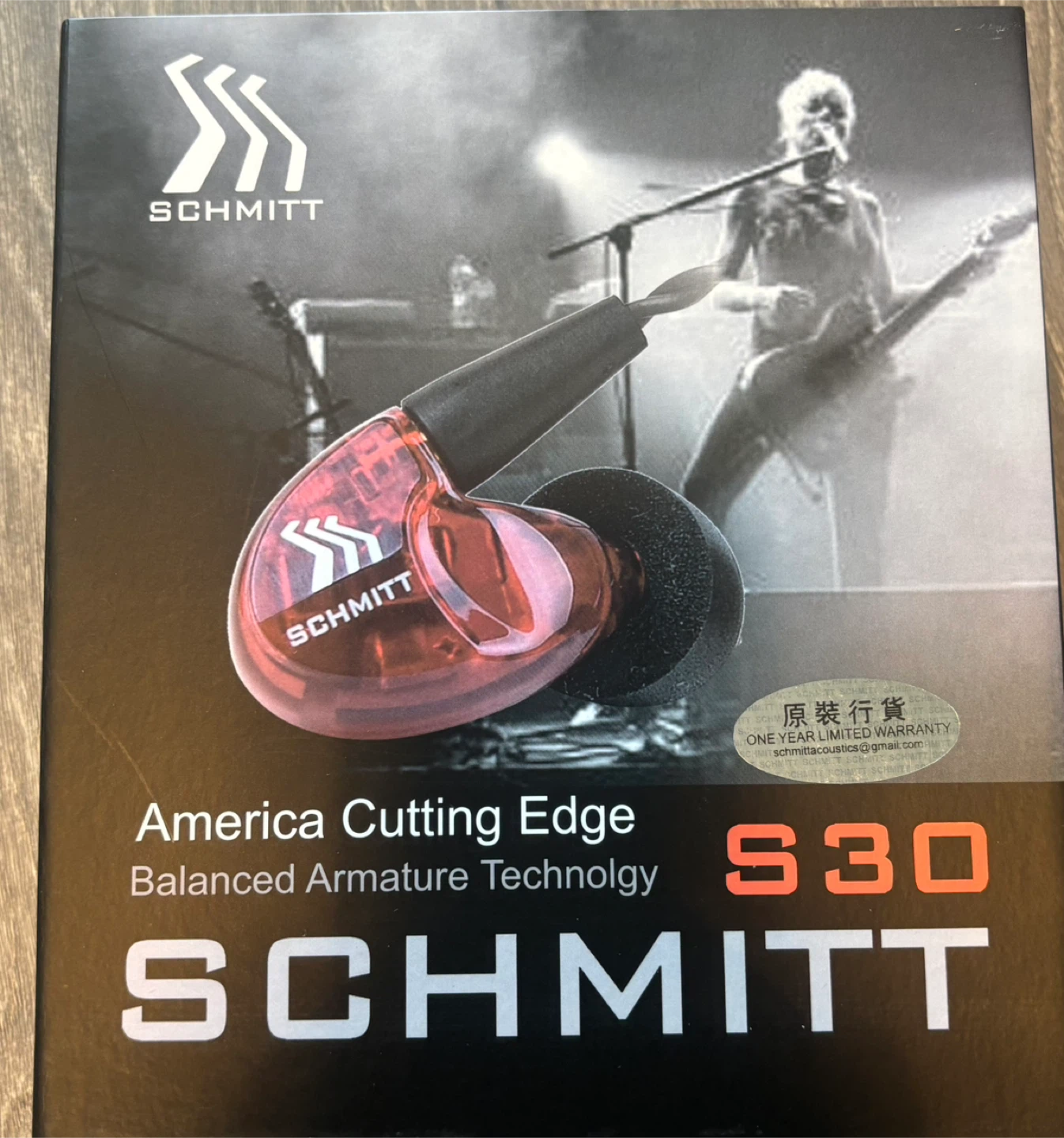 Schmitt S30 Professional in Ear Earphones ($260 in store)