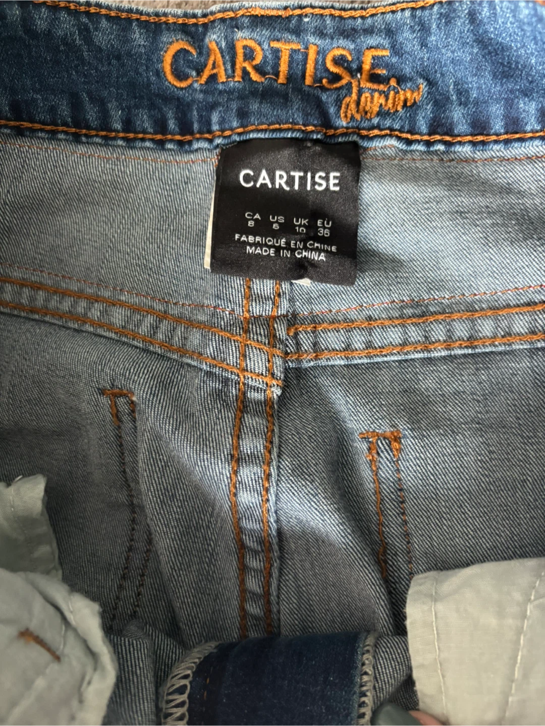 Cartise Denim Jeans - Size 8 - photo 4