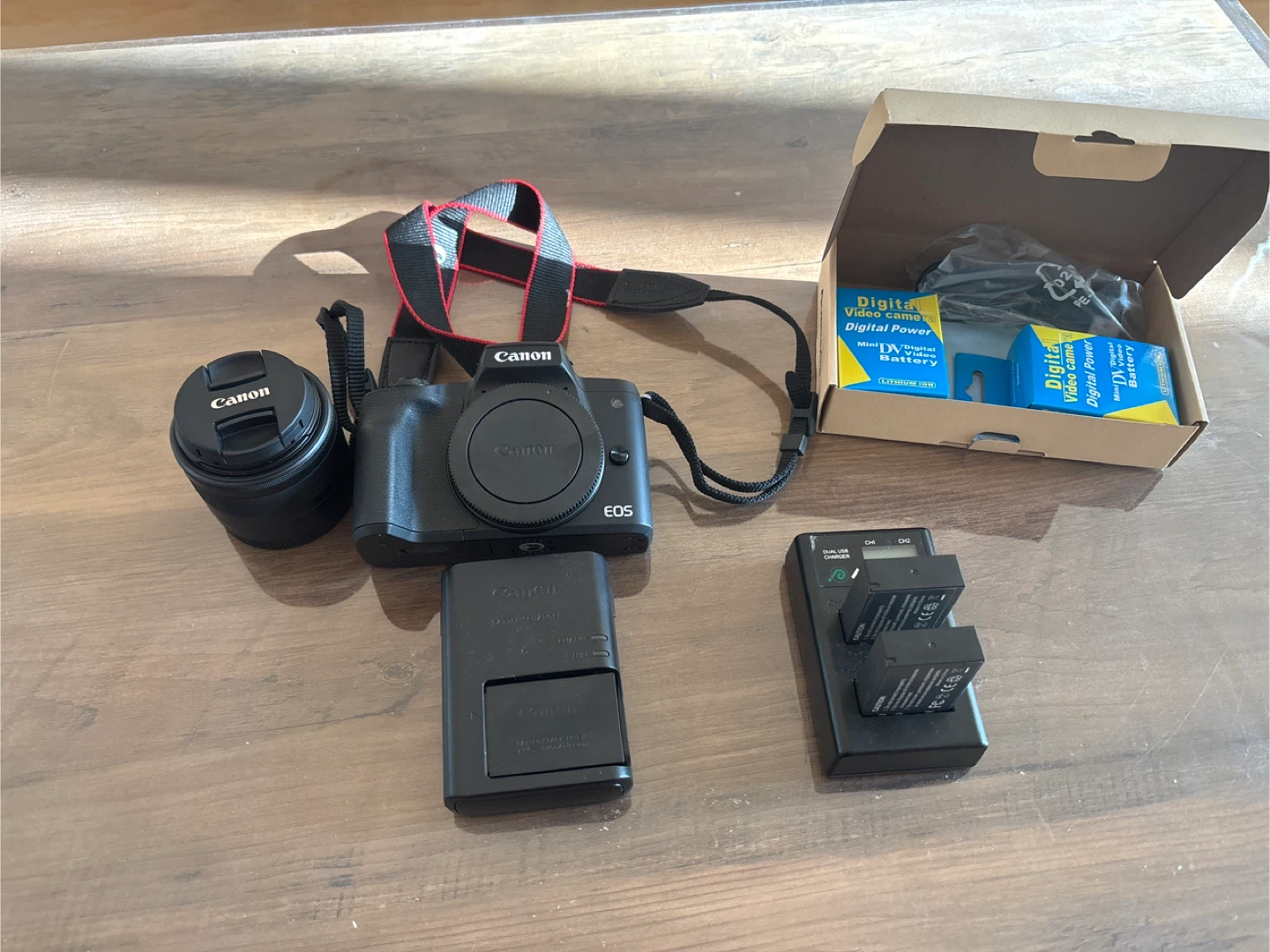 Canon EOS M50 Mark 2 Camera with Accessories