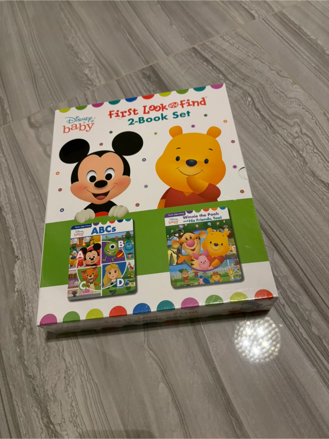 Disney Baby First Look and Find 2-Book Set