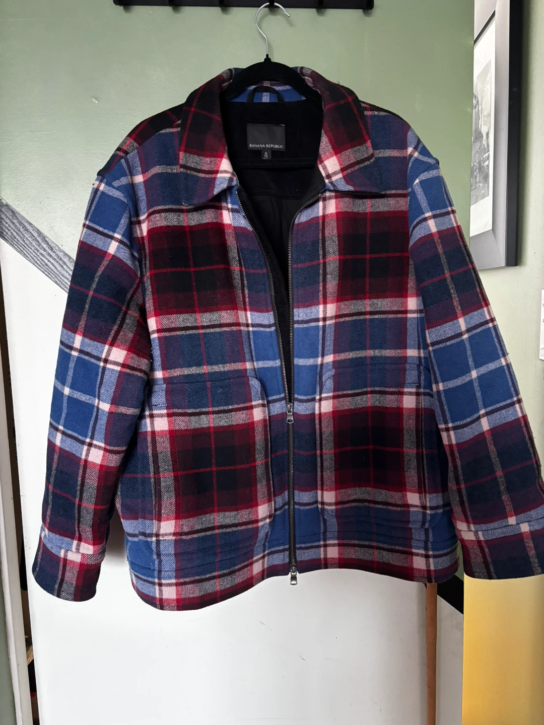 Banana Republic Men’s Wool Blend Winter Jacket