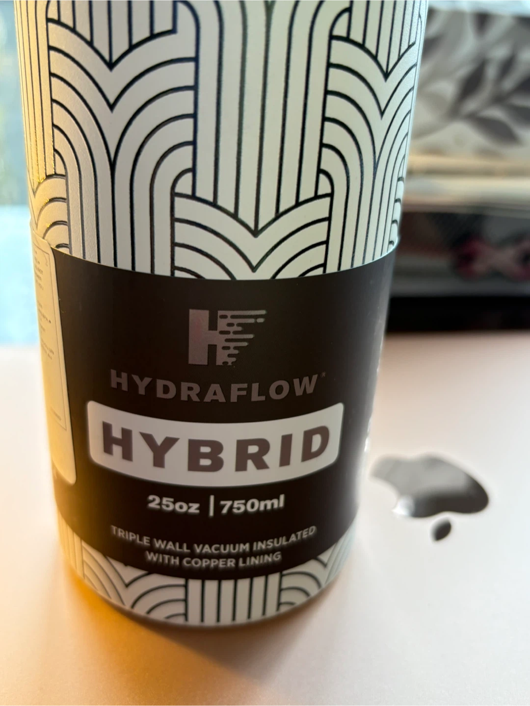 Bouteille d'eau Hydraflow Hybrid 750ml