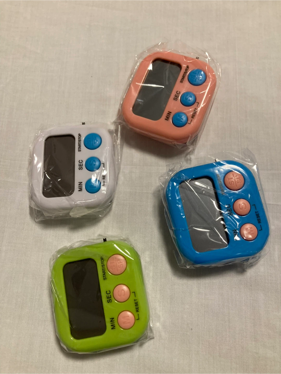 Assorted Colourful Digital Kitchen Timers