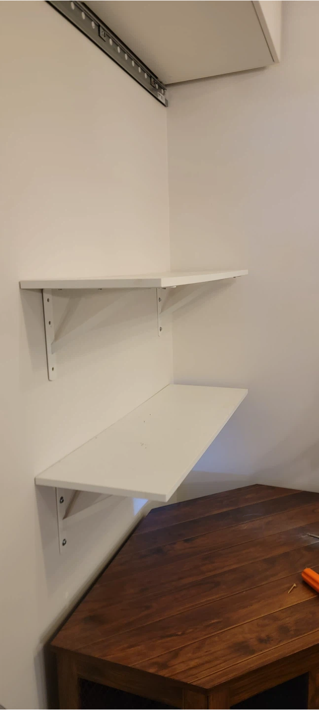 Ikea White Wall Mounted Shelf (one piece only)