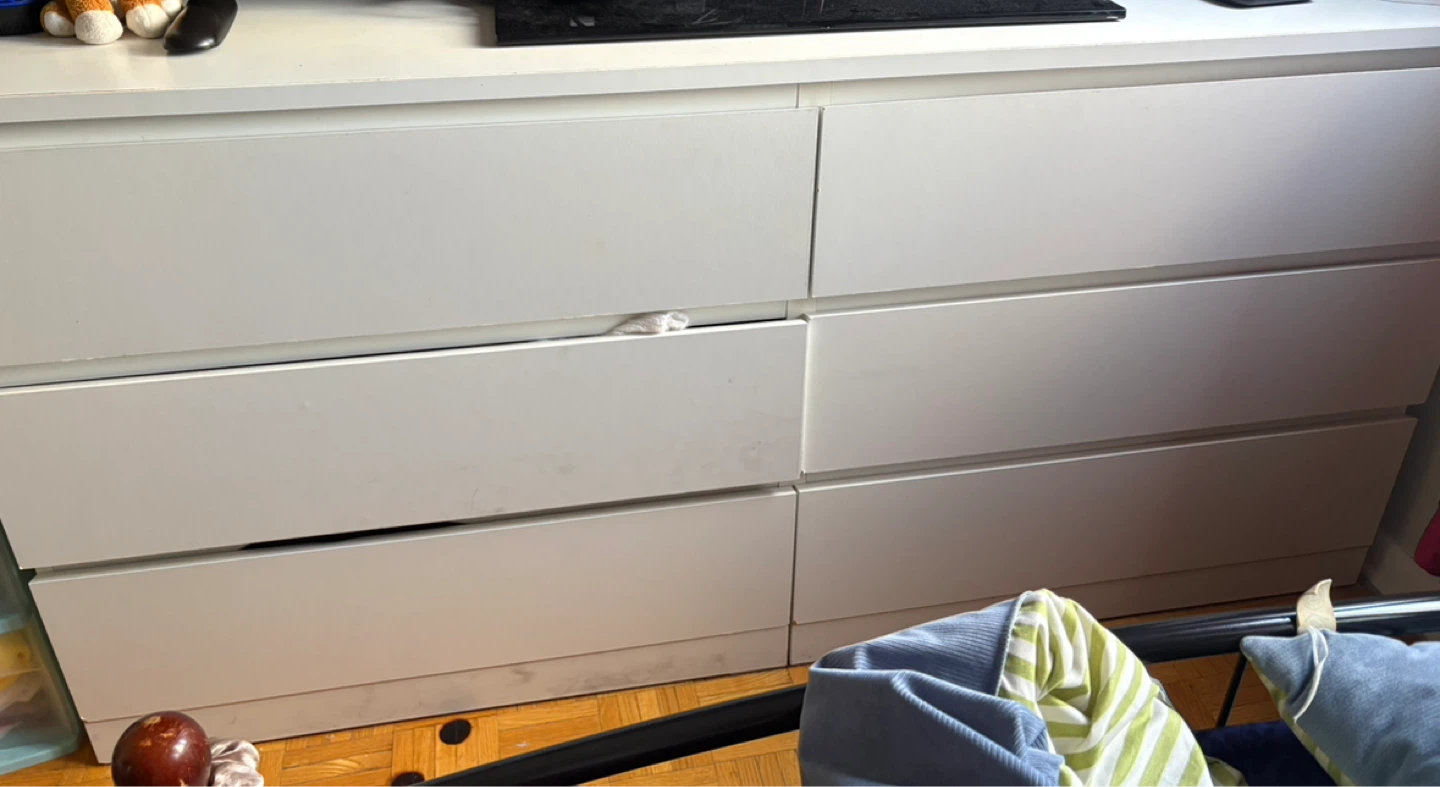 IKEA Hemnes 6-Drawer Dresser - White