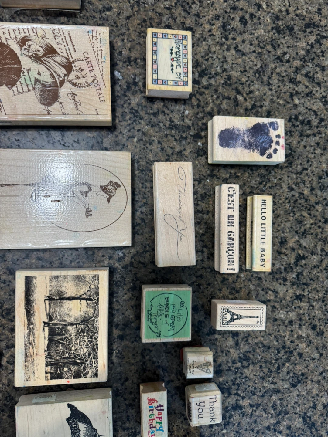 Wooden Stamp Collection for Scrapbooking! - photo 2