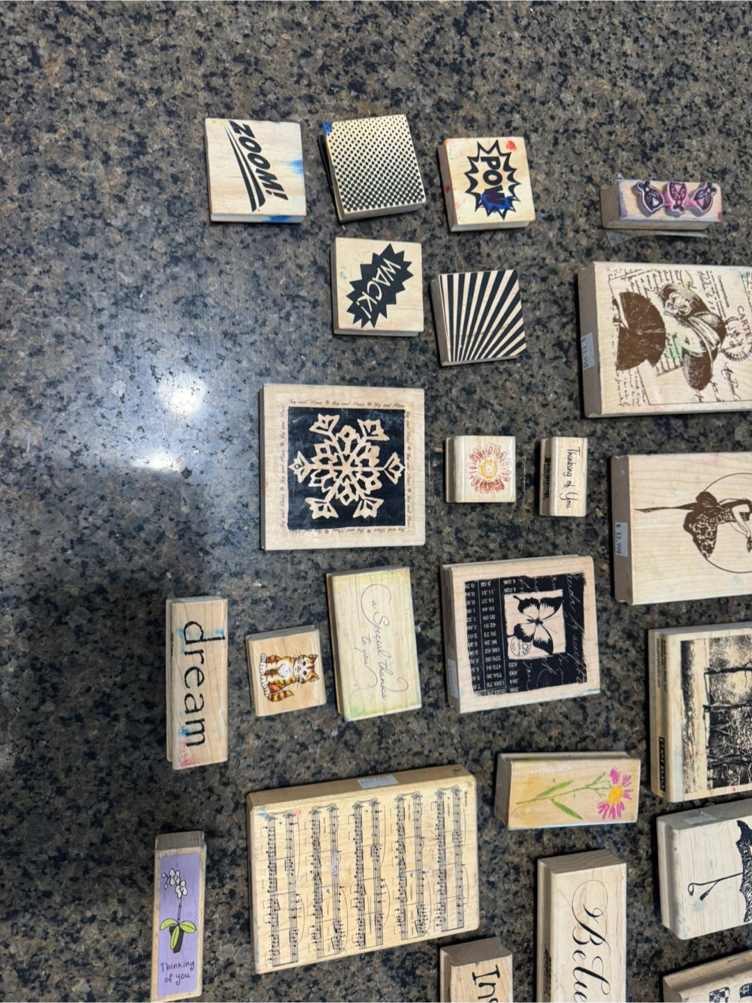 Wooden Stamp Collection for Scrapbooking! - photo 5