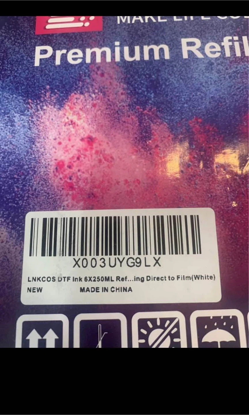 New LNKCOS DTF Ink 6x250ML Refill Ink - photo 5