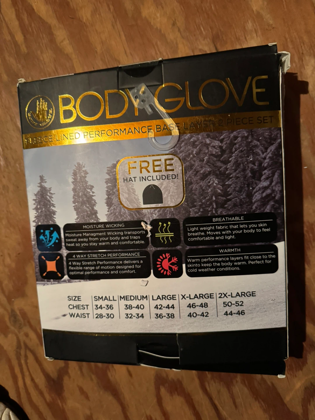 Body Glove 2XL Performance Baselayer Set - New! - photo 3
