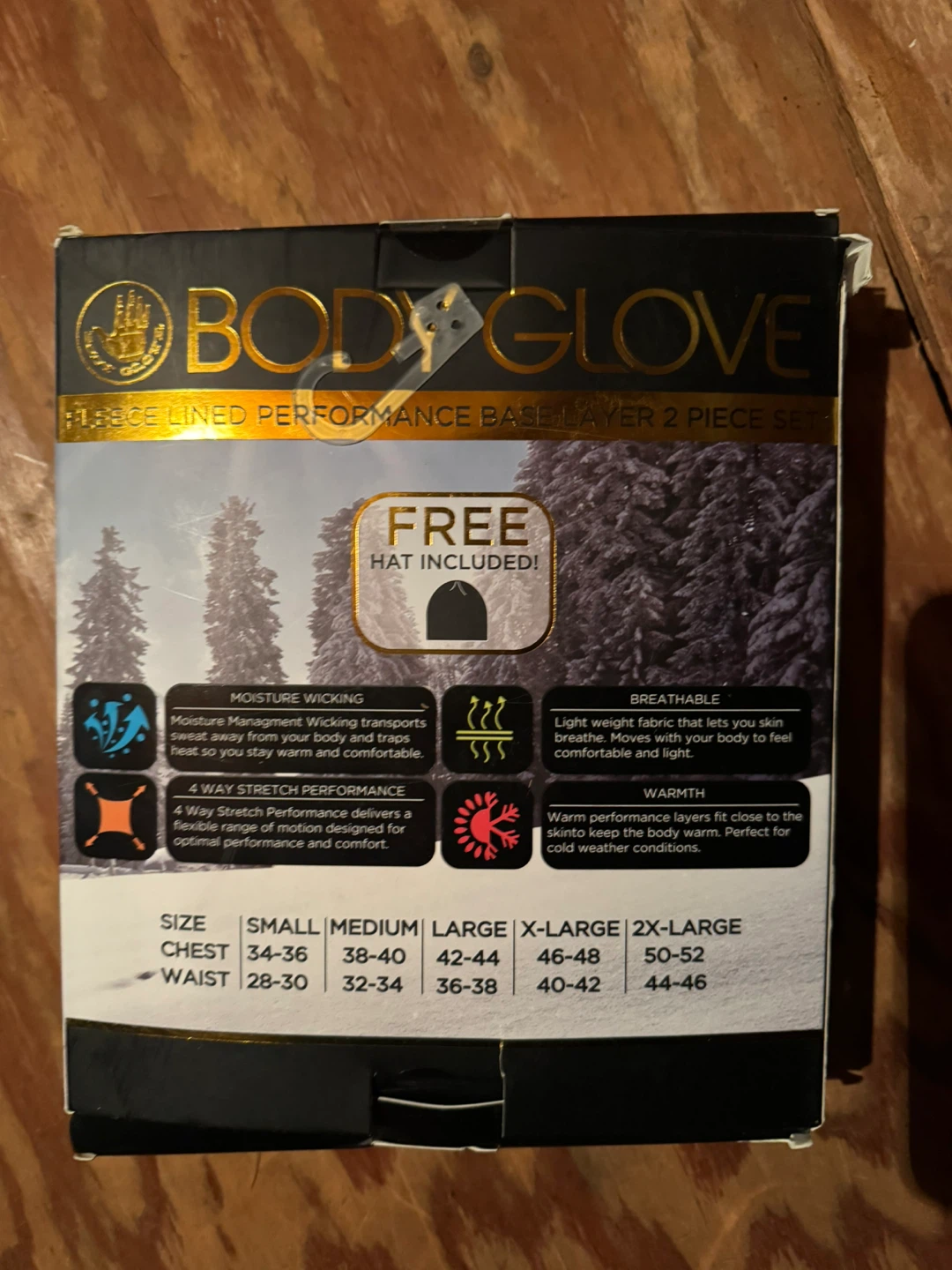 Body Glove 2XL Performance Baselayer Set - New! - photo 2