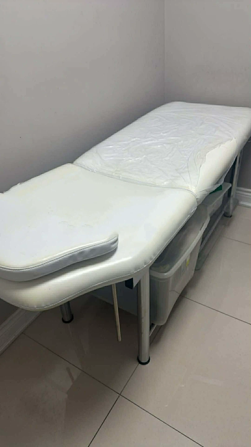 White Treatment Table