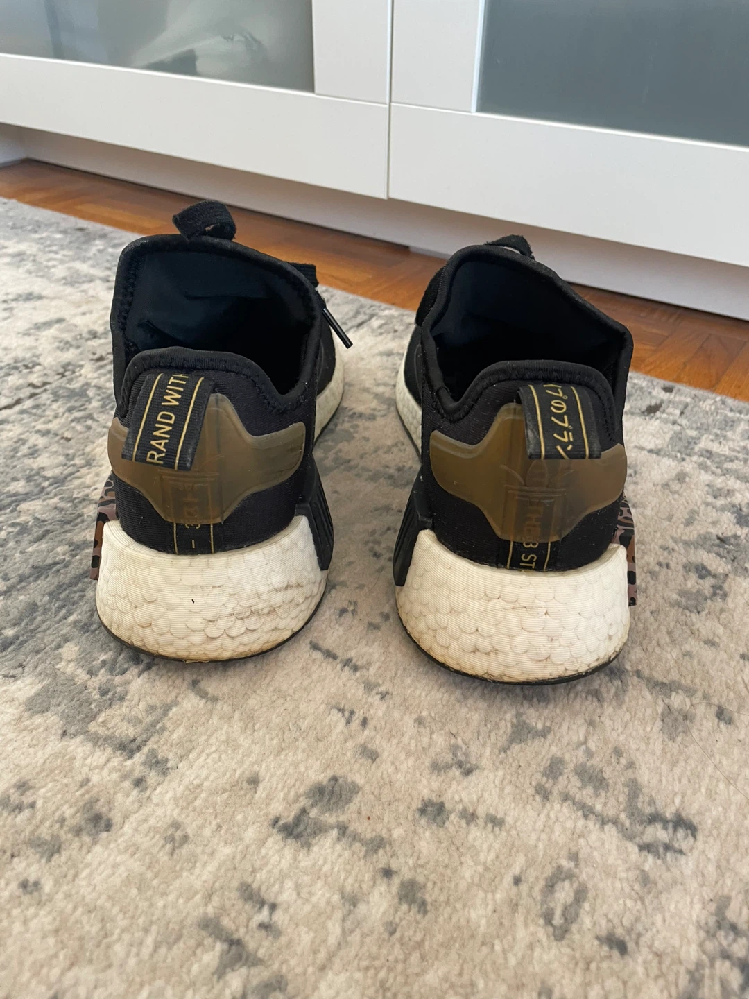 Adidas NMD R1 Black/Leopard Women’s 8.5 - photo 4