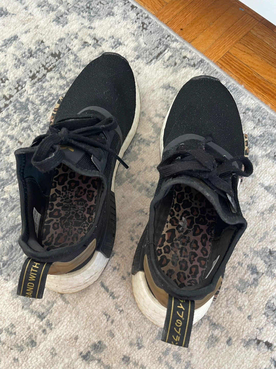 Adidas NMD R1 Black/Leopard Women’s 8.5 - photo 5