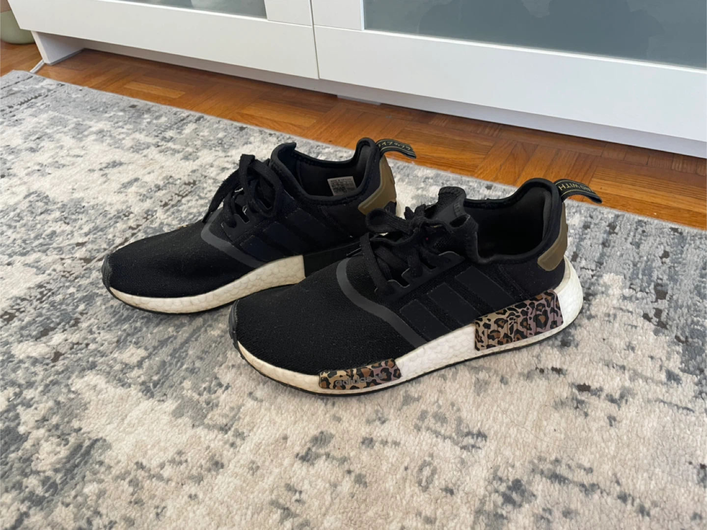 Adidas NMD R1 Black/Leopard Women’s 8.5 - photo 3