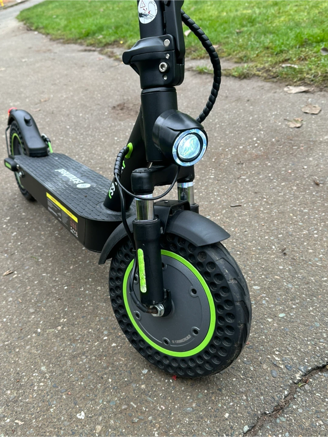 isinwheel S9 MAX 500W 30 speed e-scooter - photo 2