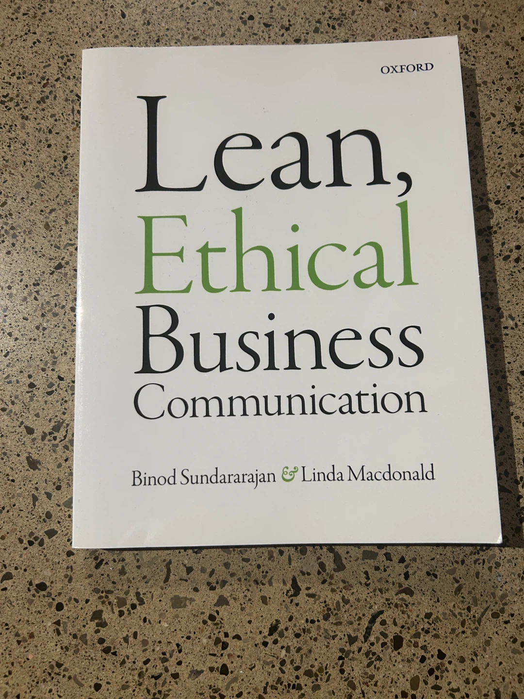 Lean, Ethical Business Communication by Oxford