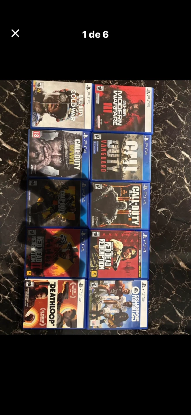 PS4/PS5 Game Bundle: Call of Duty, Red Dead Redemption, More!