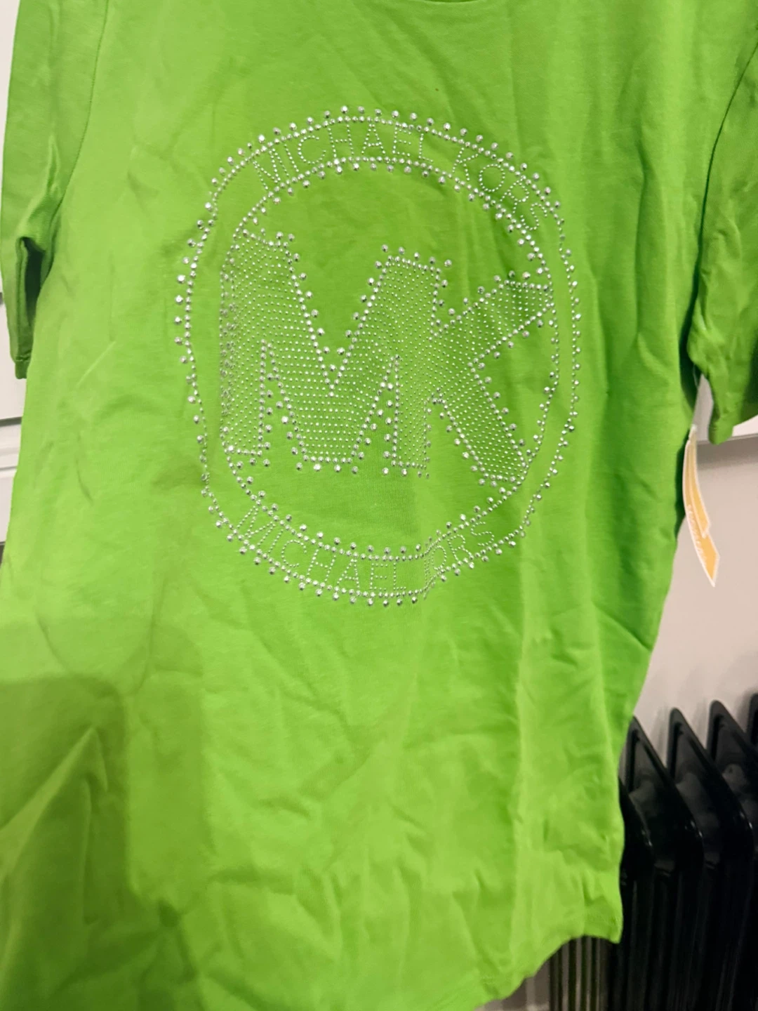 New Michael Kors Green Tee - Size XS - photo 5
