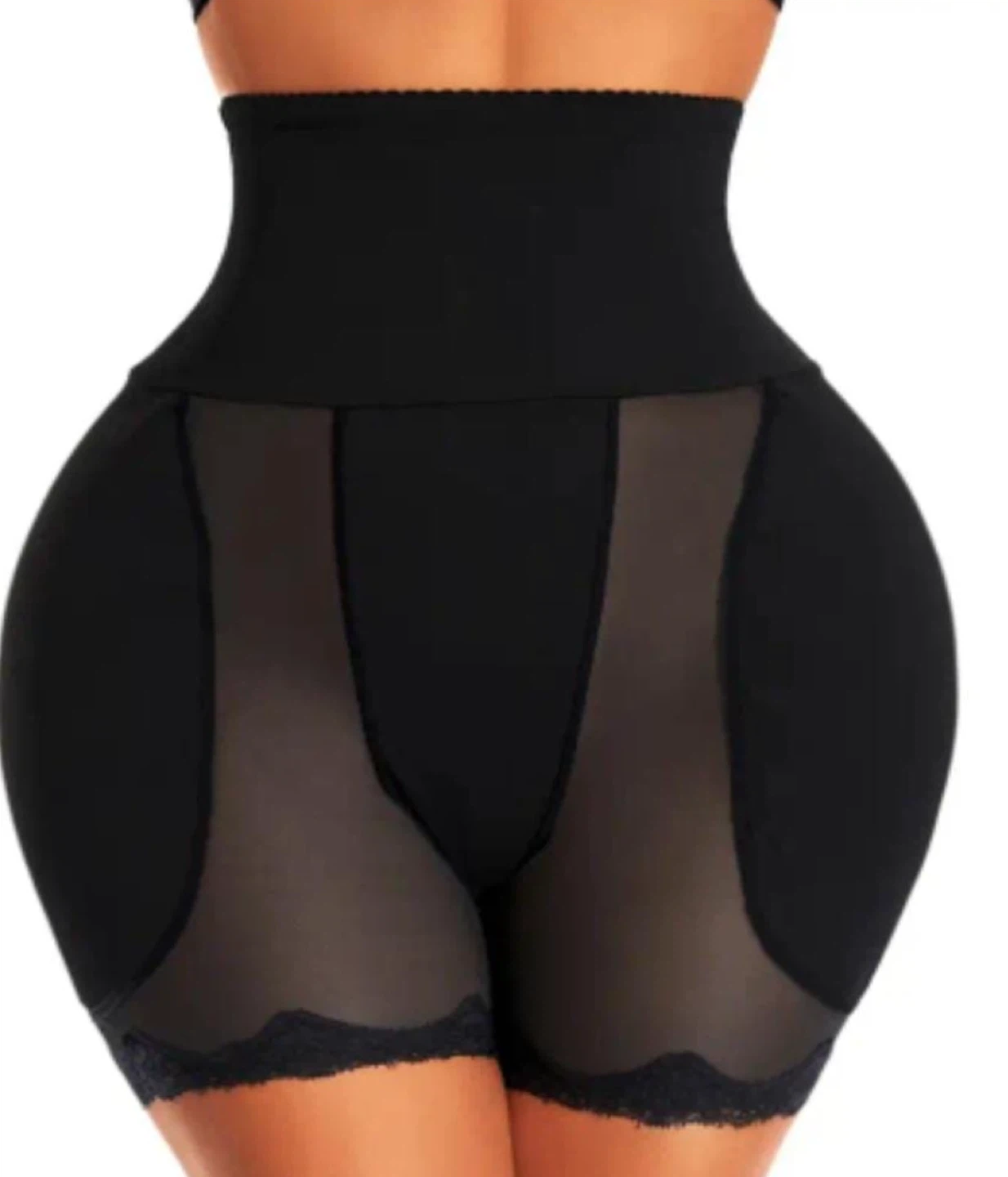 $25 Black Padded Shapewear Shorts