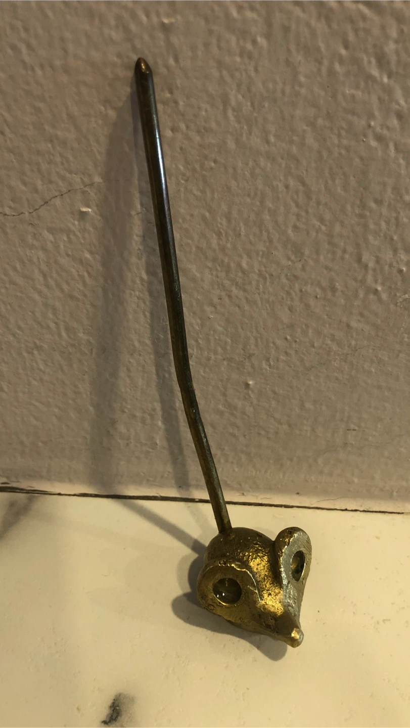 Vintage Brass Mouse