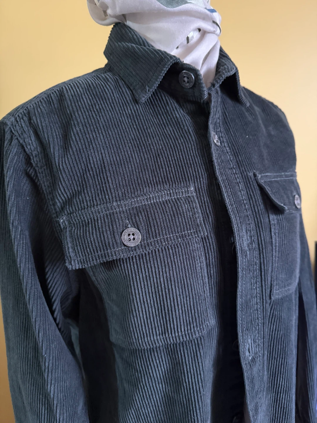 Kolby cord overshirt -NWT-dark teal blue-S - photo 4