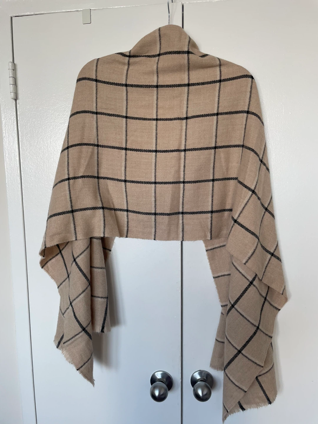 Beige Plaid Scarf - photo 2