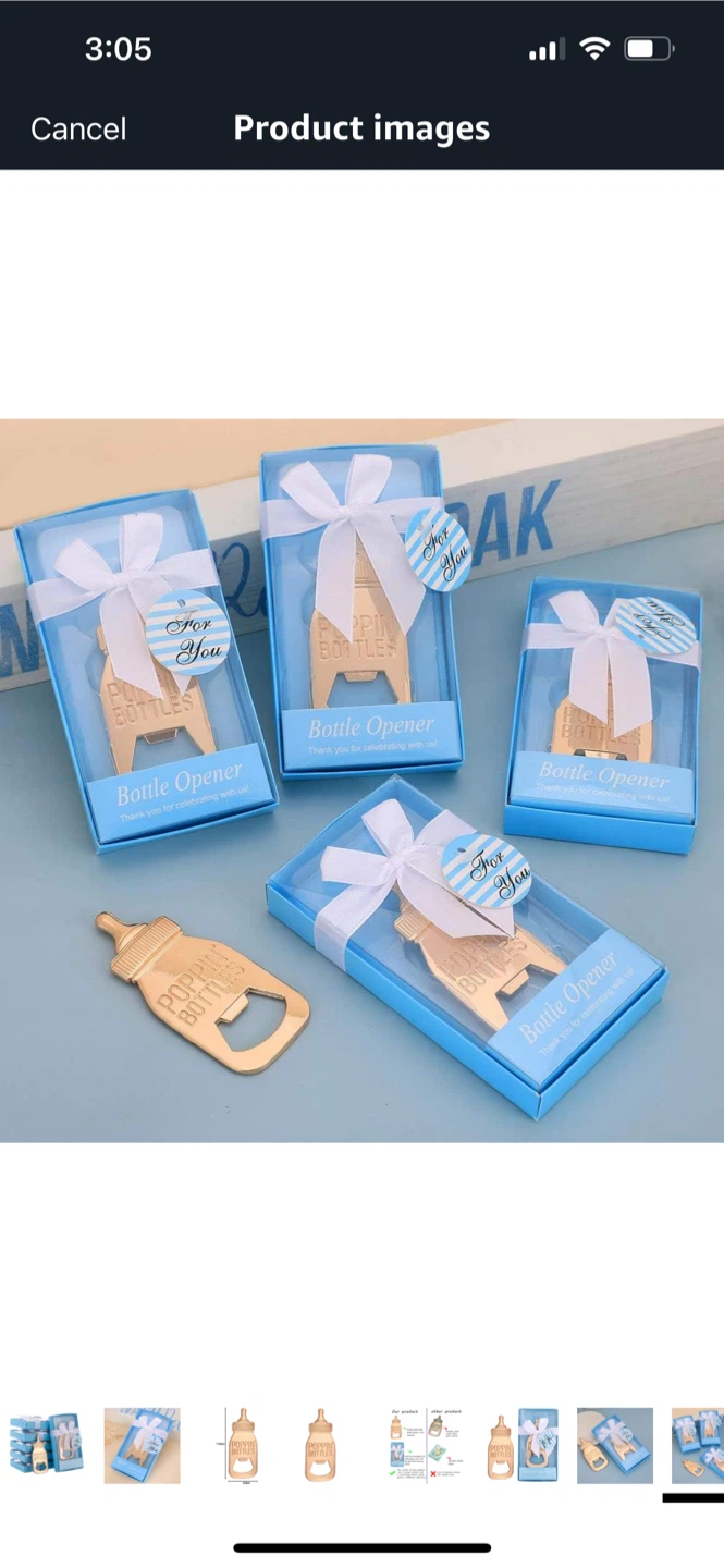 New Bottle Opener Baby Shower Favours - photo 4
