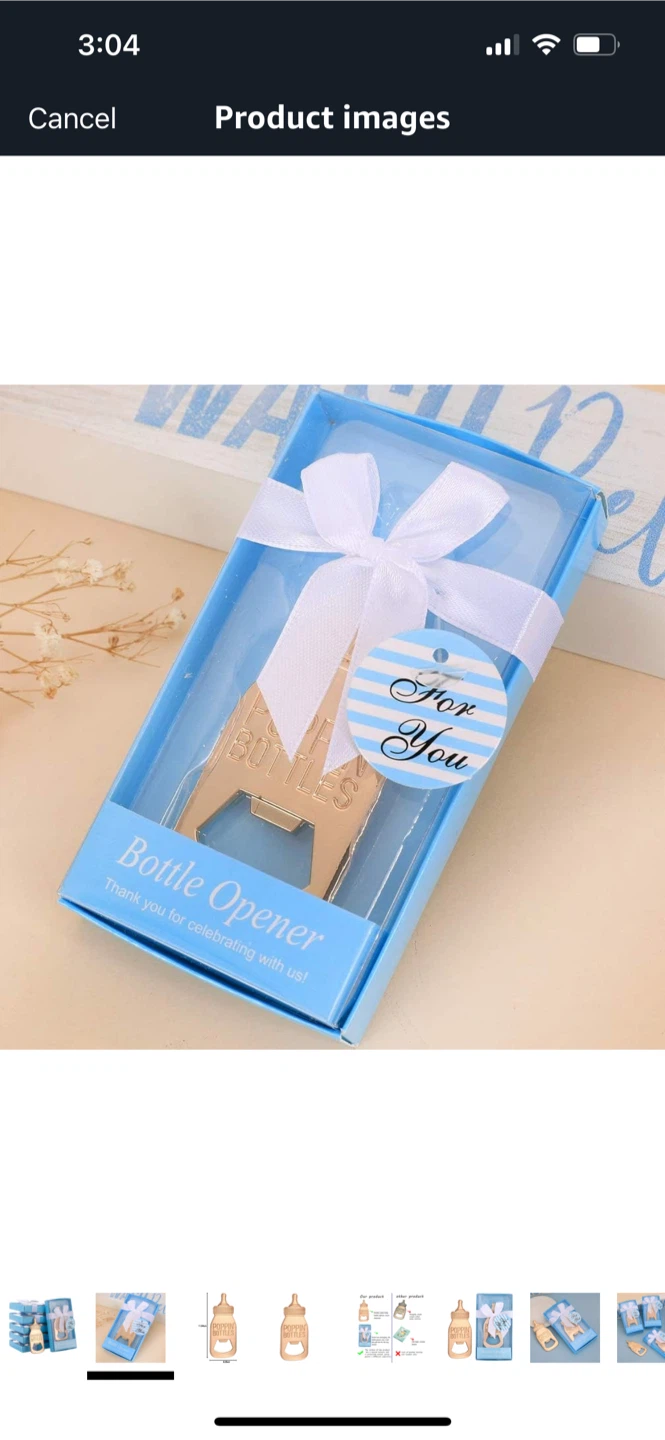 New Bottle Opener Baby Shower Favours - photo 2